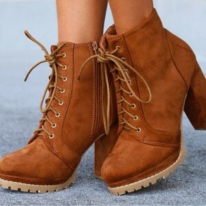 Heeled Ankle Booties